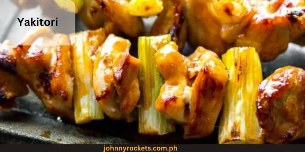 Yakitori is food items of Buffet 101 in philippines