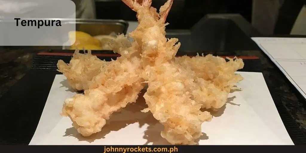 Tempura is food items of Buffet 101 in philippines