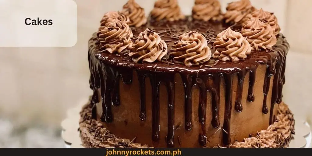 Cakes Popular item of Contis Menu Philippines