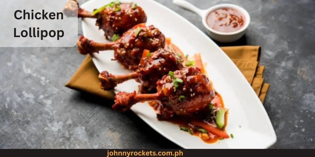 Chicken Lollipop food items Ambers Menu Philippines