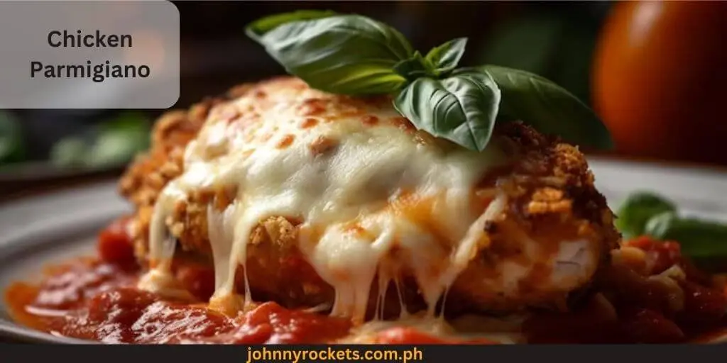 Chicken Parmigiano Popular items of Banapple Menu Prices in Philippines