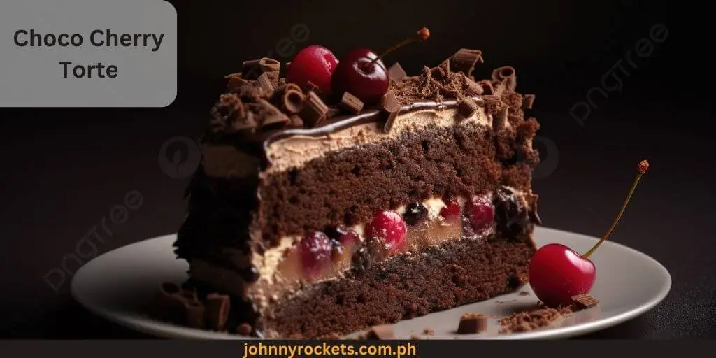 Choco Cherry Torte food items Goldilocks Cake