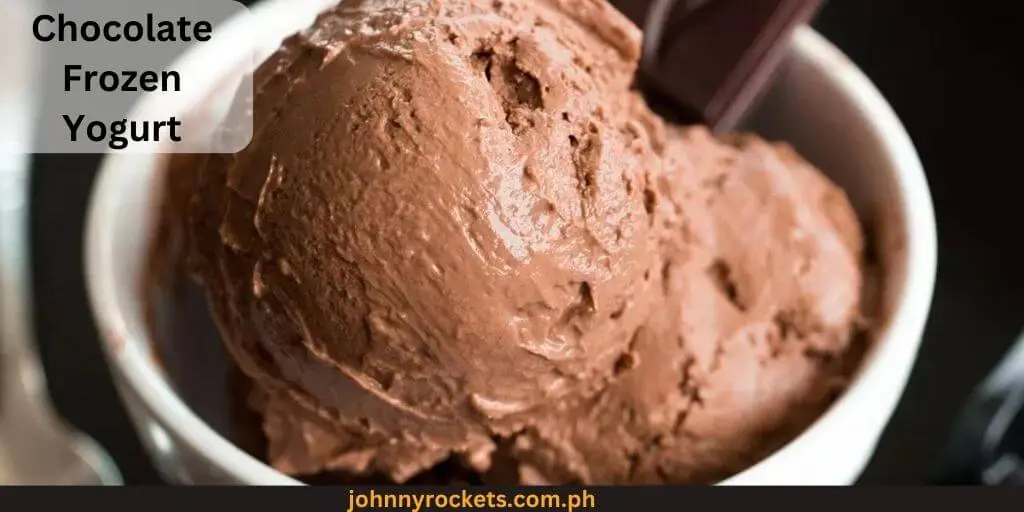 Chocolate Frozen Yogurt food Menu items of Blk 513 in Philippines