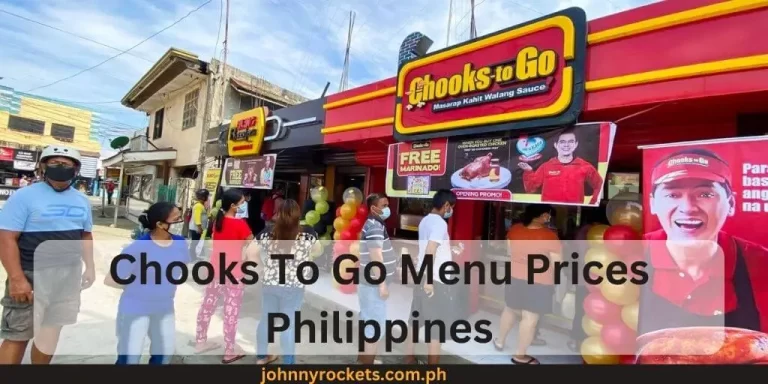 Chooks To Go Menu Prices Philippines January 2024