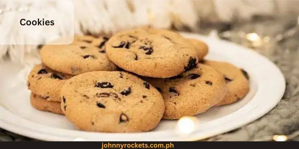 Cookies popular items Zark's Burger Menu  Philippines