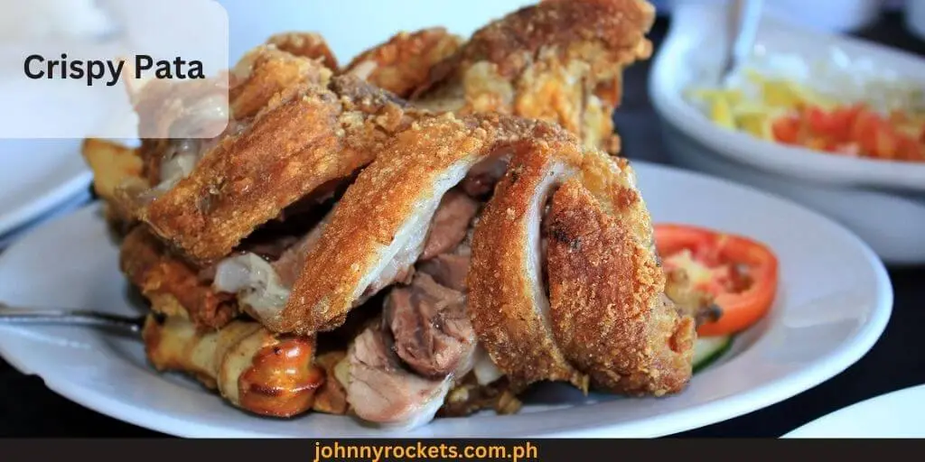 Crispy Pata Popular food menu of Mang Inasal in Philippines