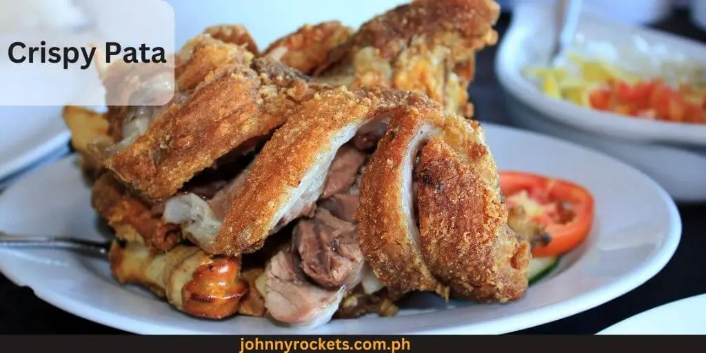 Crispy Pata food items Ambers Menu Philippines