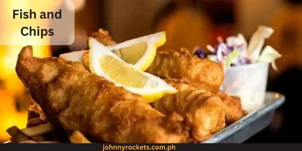 Fish and Chips food items Ambers Menu Philippines