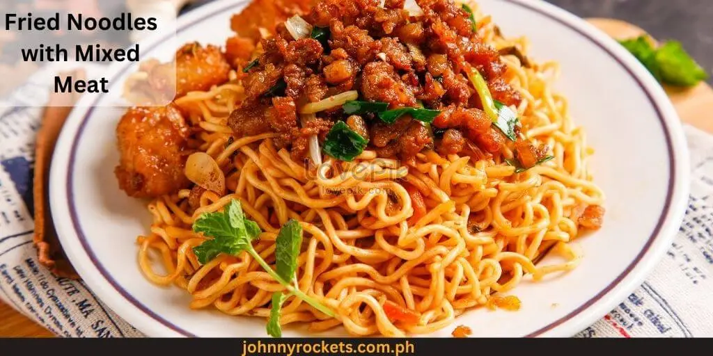 Fried Noodles with Mixed Meat Menu item of Mann Hann restaurant in Philippines