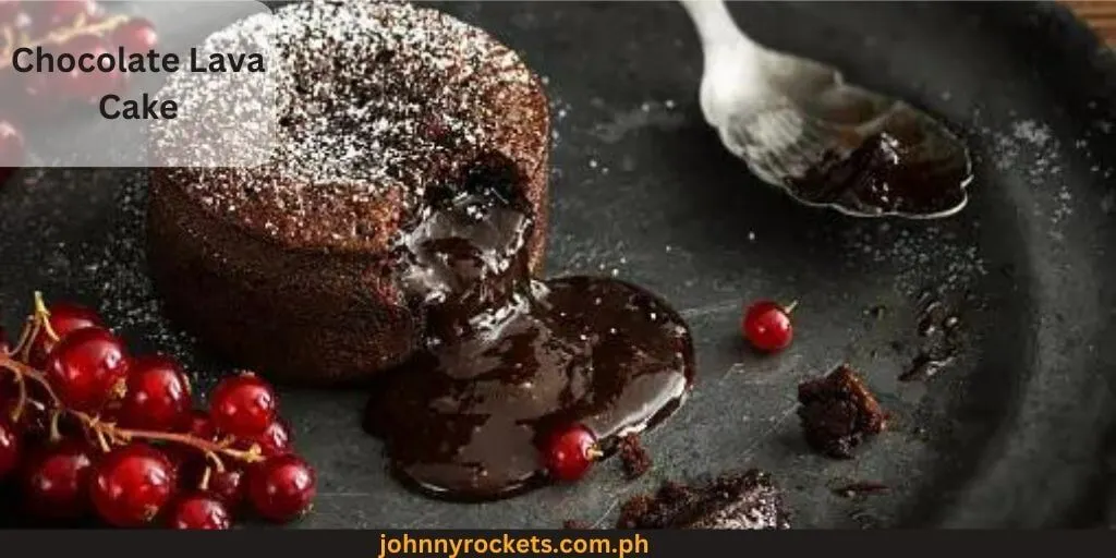 Chocolate Lava Cake food items of Bag of Beans Philippines