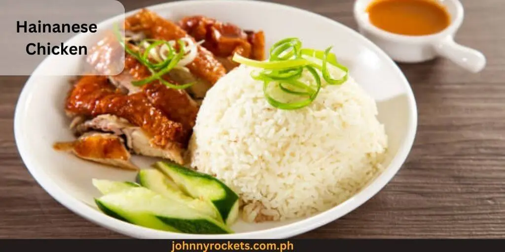 Hainanese Chicken Menu item of Mann Hann restaurant in Philippines