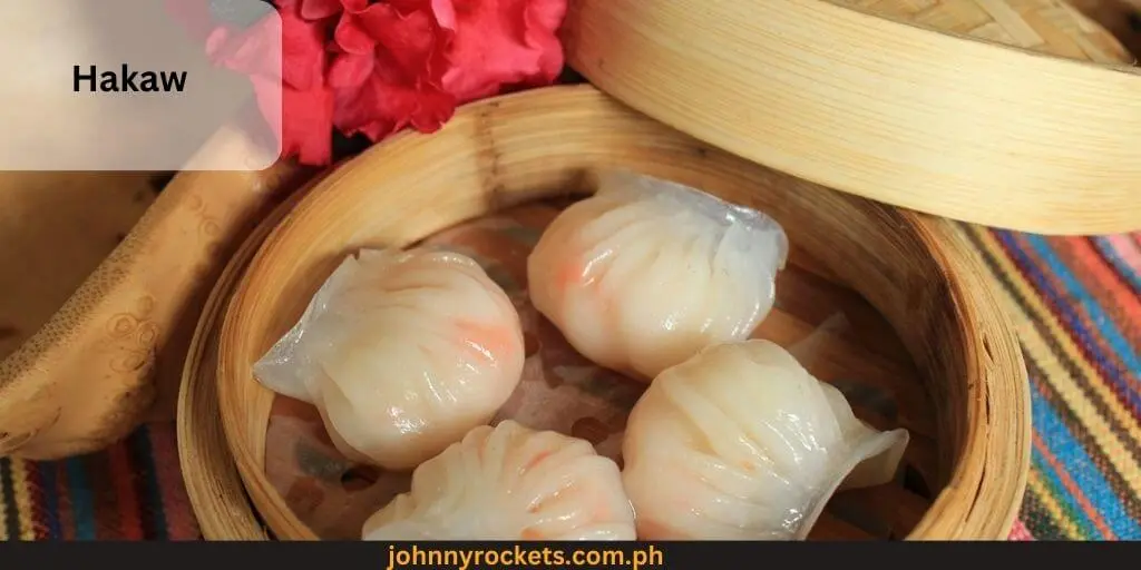 Hakaw Menu item of Mann Hann restaurant in Philippines