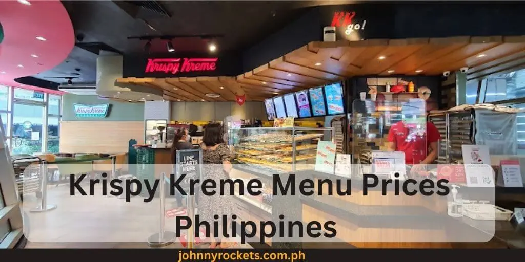 Krispy Kreme Menu Prices Philippines 
