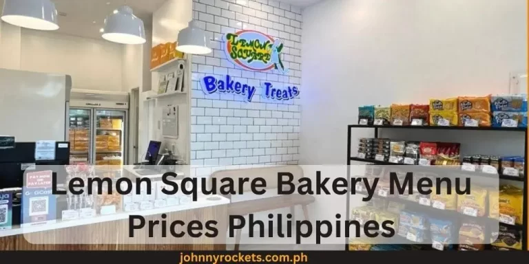 Lemon Square Bakery Menu Prices Philippines January 2024