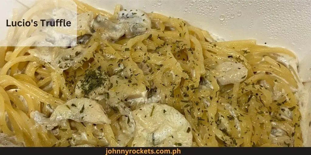 Lucio's Truffle Popular item of Mama Lou’s Menu  Philippines