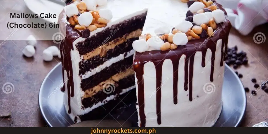 Mallows Cake (Chocolate) 6in Popular items of Lemon Square Bakery Menu Prices  in Philippines