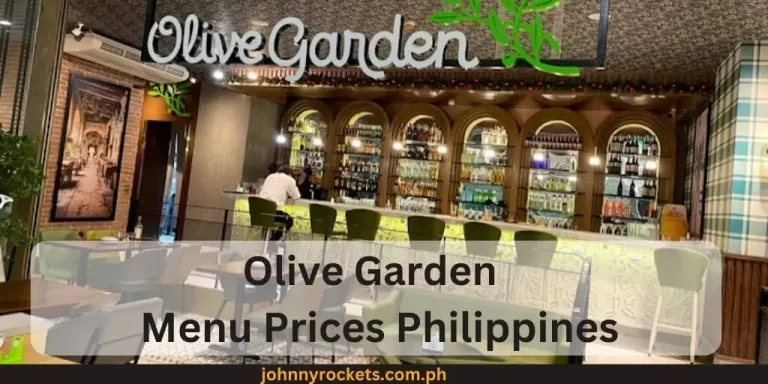 Olive Garden Menu Prices Philippines 2024