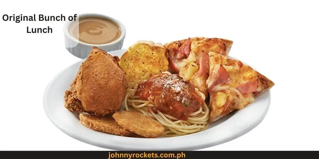Original Bunch of Lunch Popular items of Shakeys Pizza Menu in  Philippines