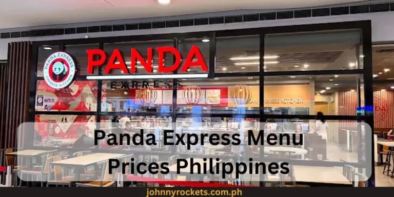 Panda Express Menu Prices Philippines January 2024