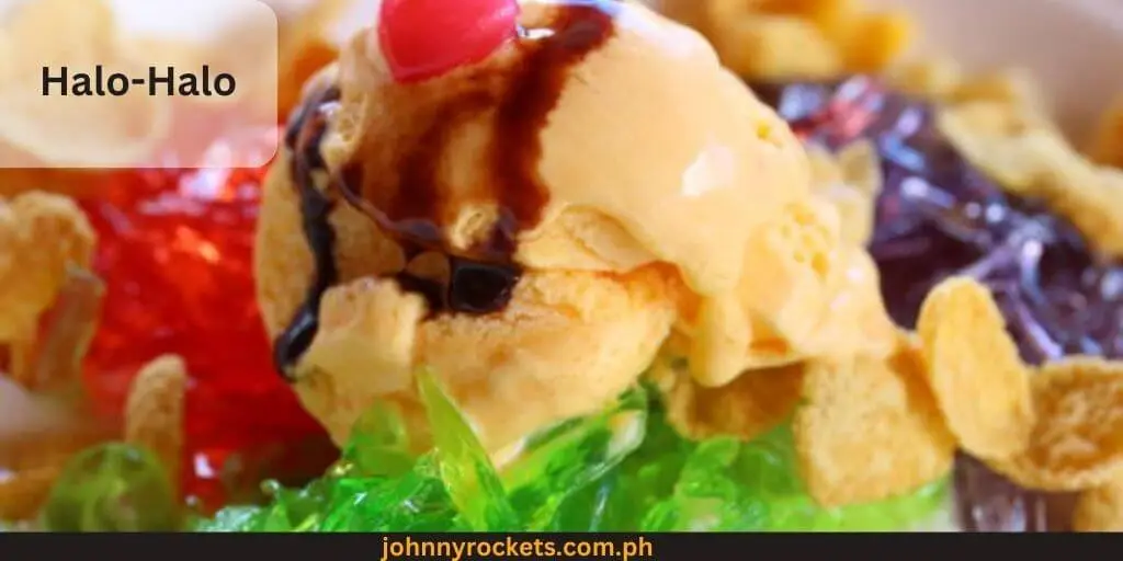 Halo-Halo Popular food menu of Mang Inasal in Philippines