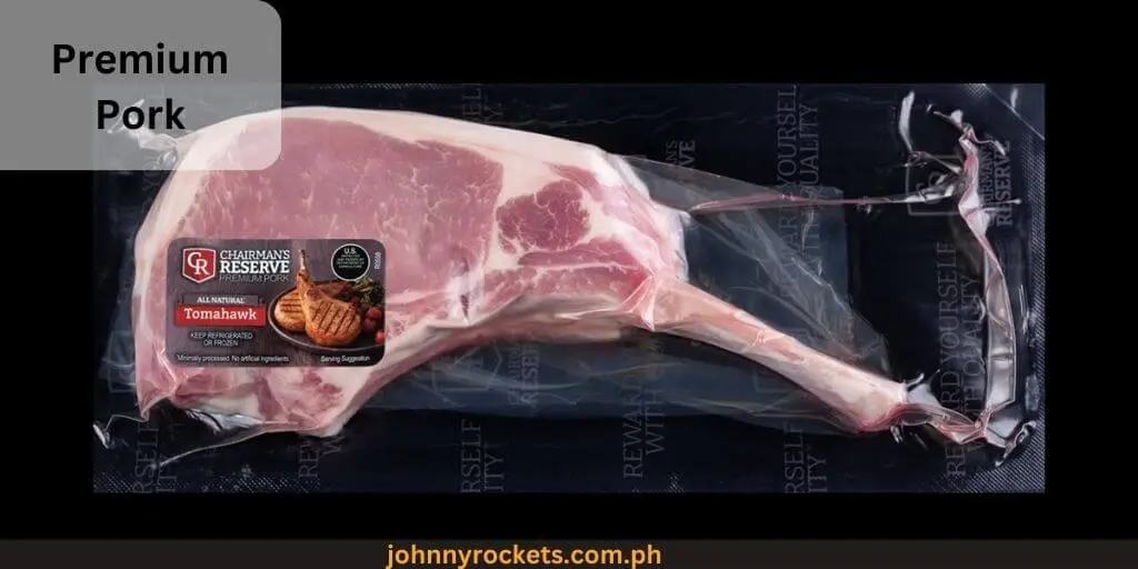 Premium Pork  Menu Item of  Tong Yang in philippines