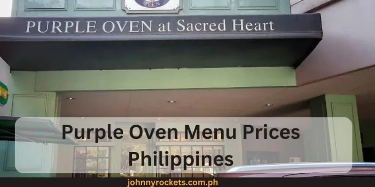 Purple Oven Menu Prices Philippines 2024