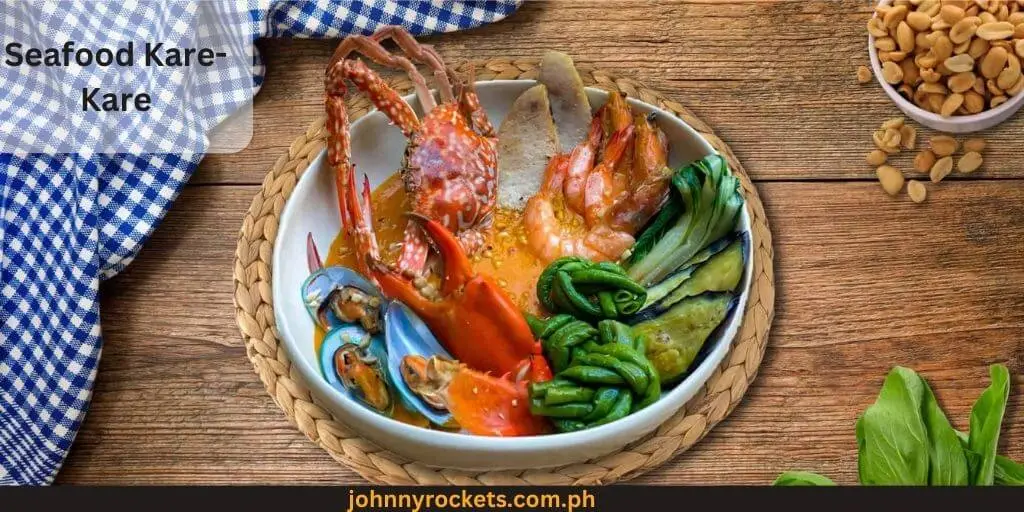 Seafood Kare-Kare food items of Kanin Club in Philippines