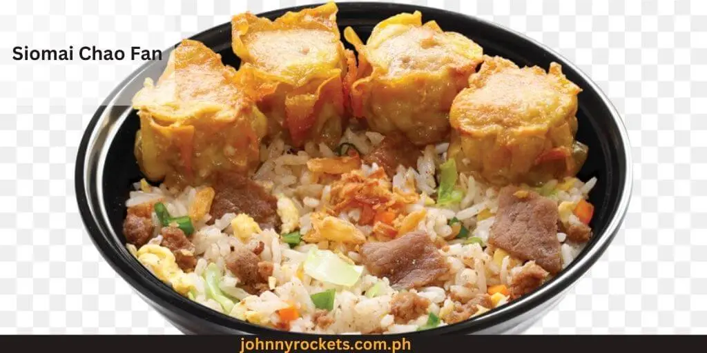 Siomai Chao Fan popular items of Chowking Menu Prices in Philippines