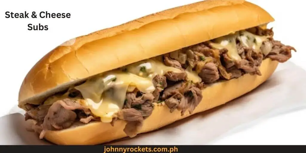 Steak & Cheese Subs popular item of subway menu philippines