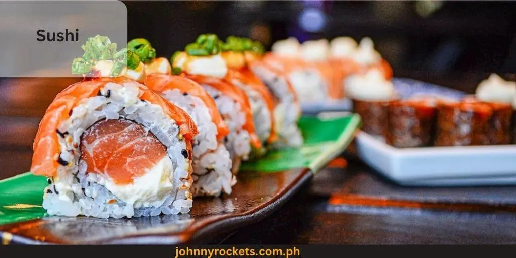 Sushi food items of VIKINGS in Philippines