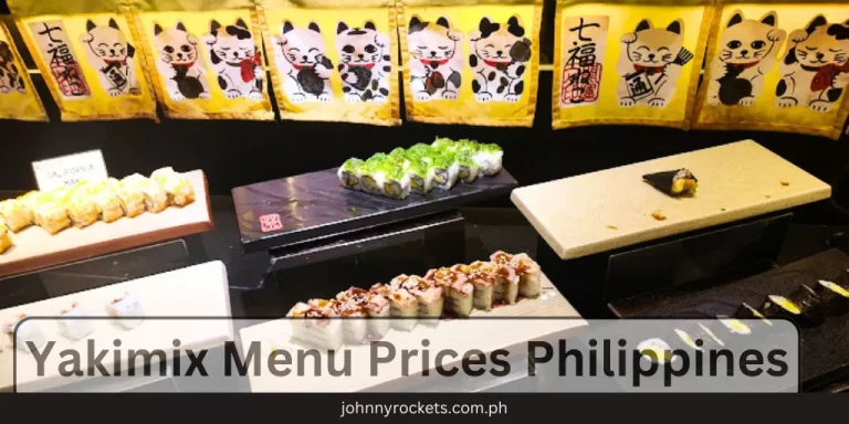 Yakimix Menu Prices Philippines 2023
