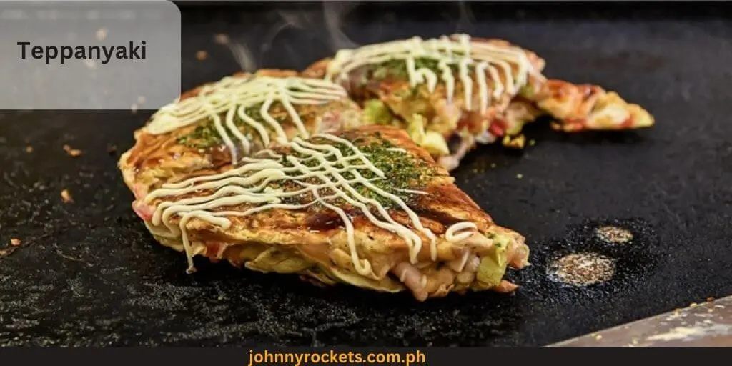 Teppanyaki food items of VIKINGS in Philippines