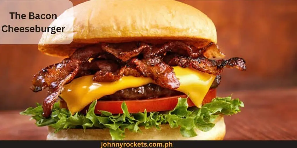 The Bacon Cheeseburger Popular menu items of Burger Machine  in Philippines