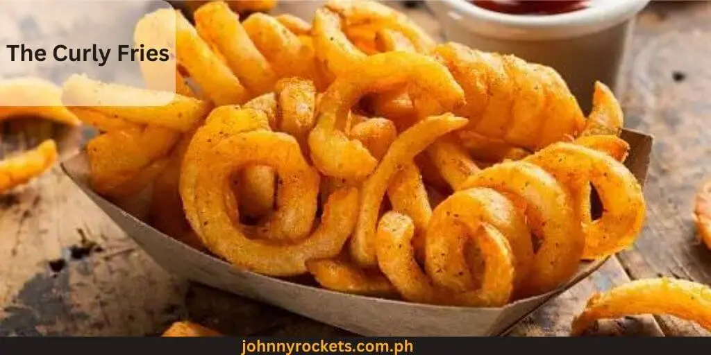 The Curly Fries Popular menu items of Burger Machine  in Philippines