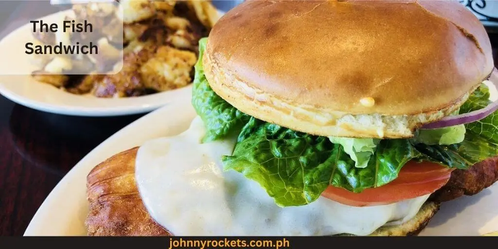 The Fish Sandwich Popular menu items of Burger Machine  in Philippines