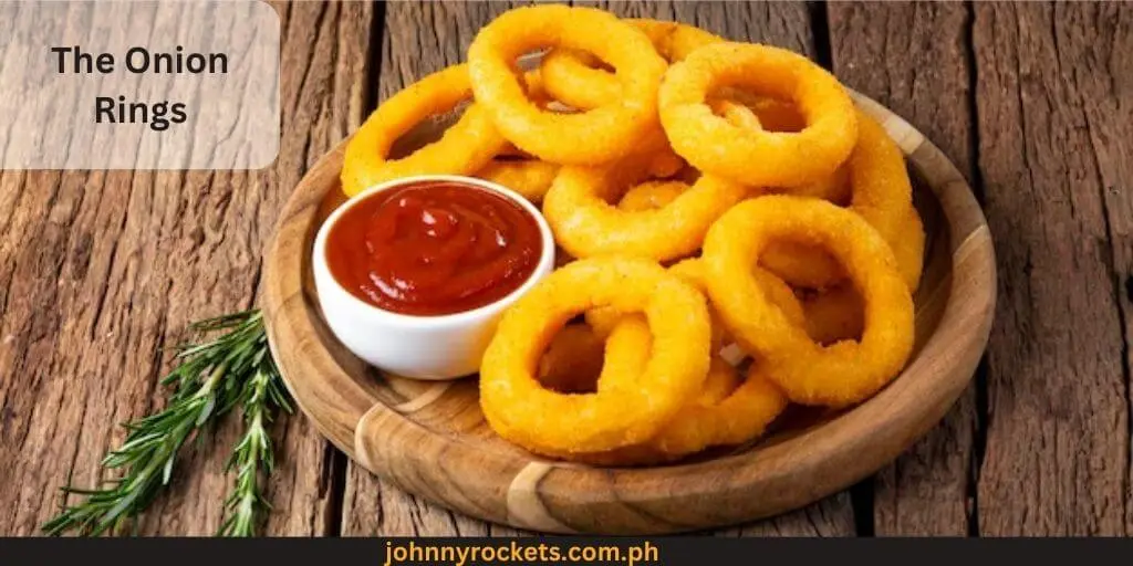 The Onion Rings Popular menu items of Burger Machine  in Philippines