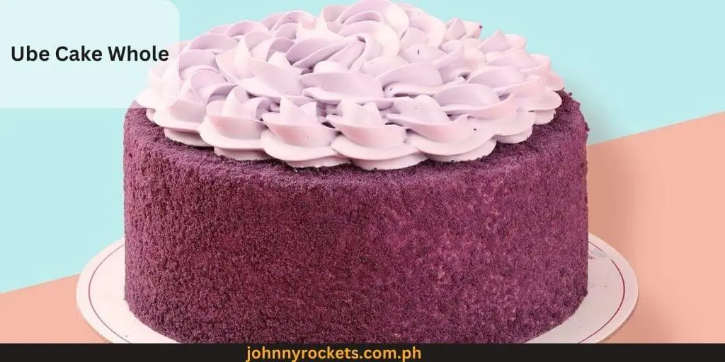 Ube Cake Whole Popular items of Caramia Cakes Menu in  Philippines