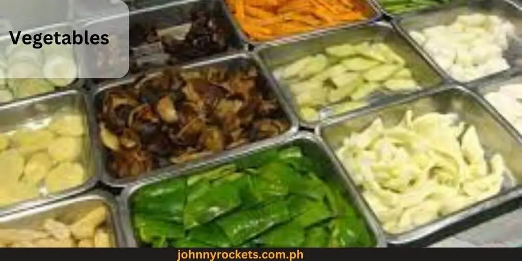 Vegetables Menu Item of  Tong Yang in philippines