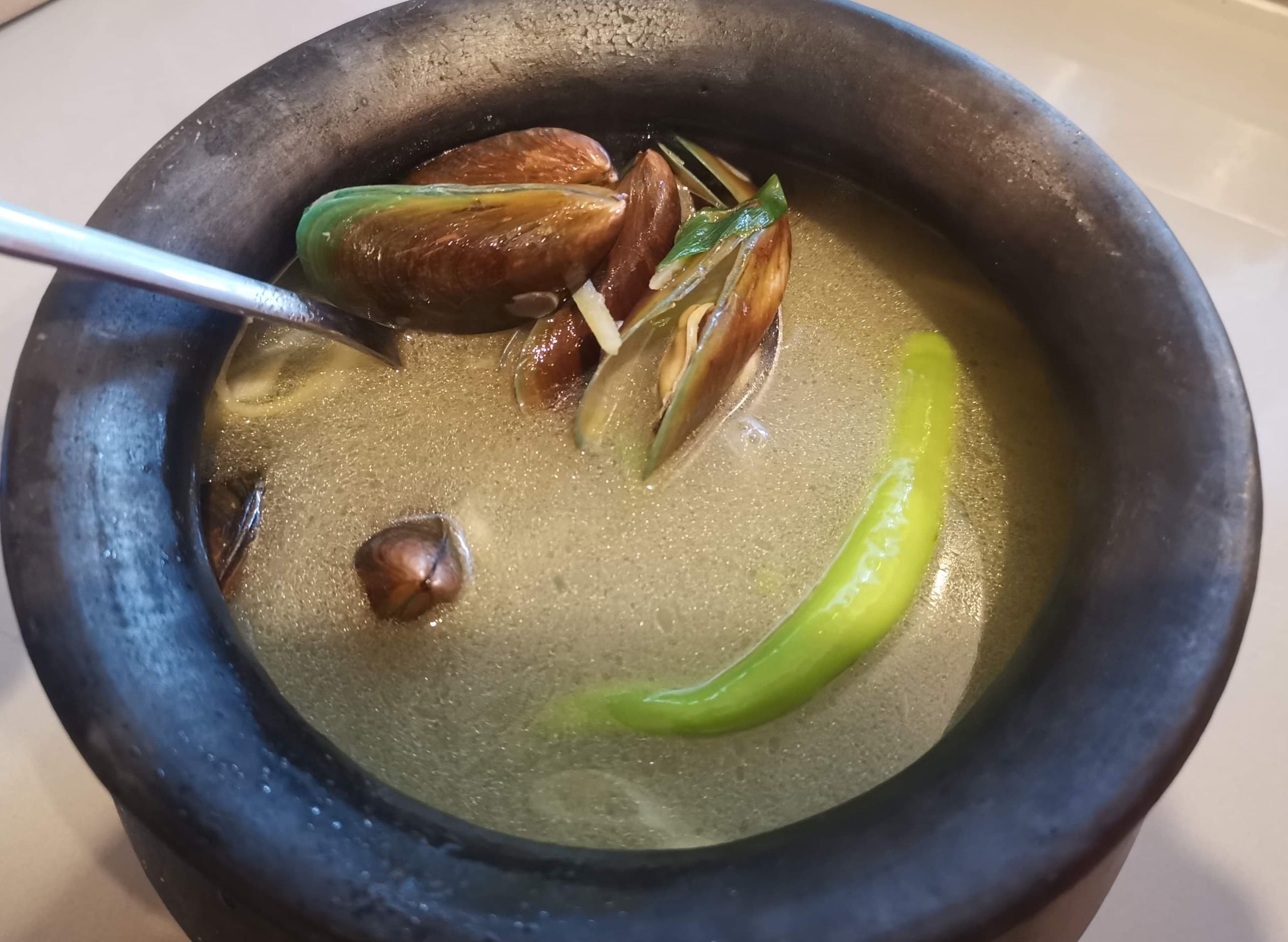 Tahong In Ginger Soup