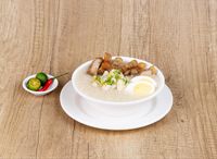 A4. Arroz Caldo with Lechon Kawali & Egg