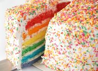 Rainbow Fiesta Cake (Whole)