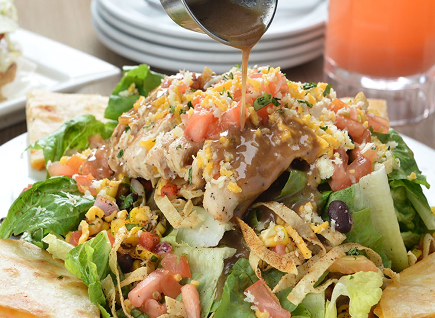 Quesadilla Explosion Salad