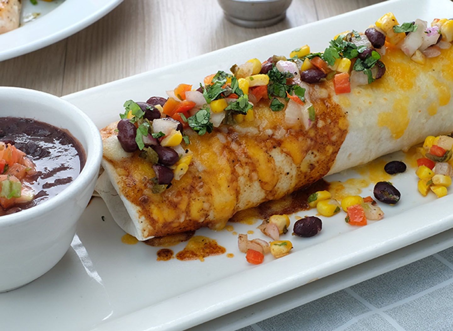 Smothered Steak Burrito