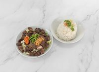 Pares with Rice