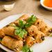 Vegetarian Fried Egg Rolls with Sweet Chili Sauce