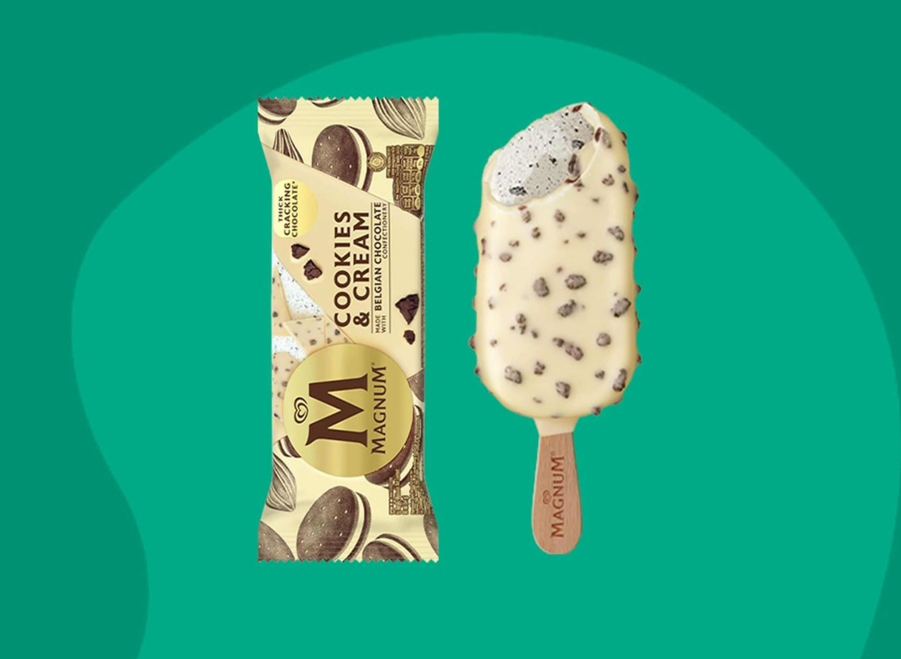 Magnum Cookies & Cream Ice Cream Stick 80ml