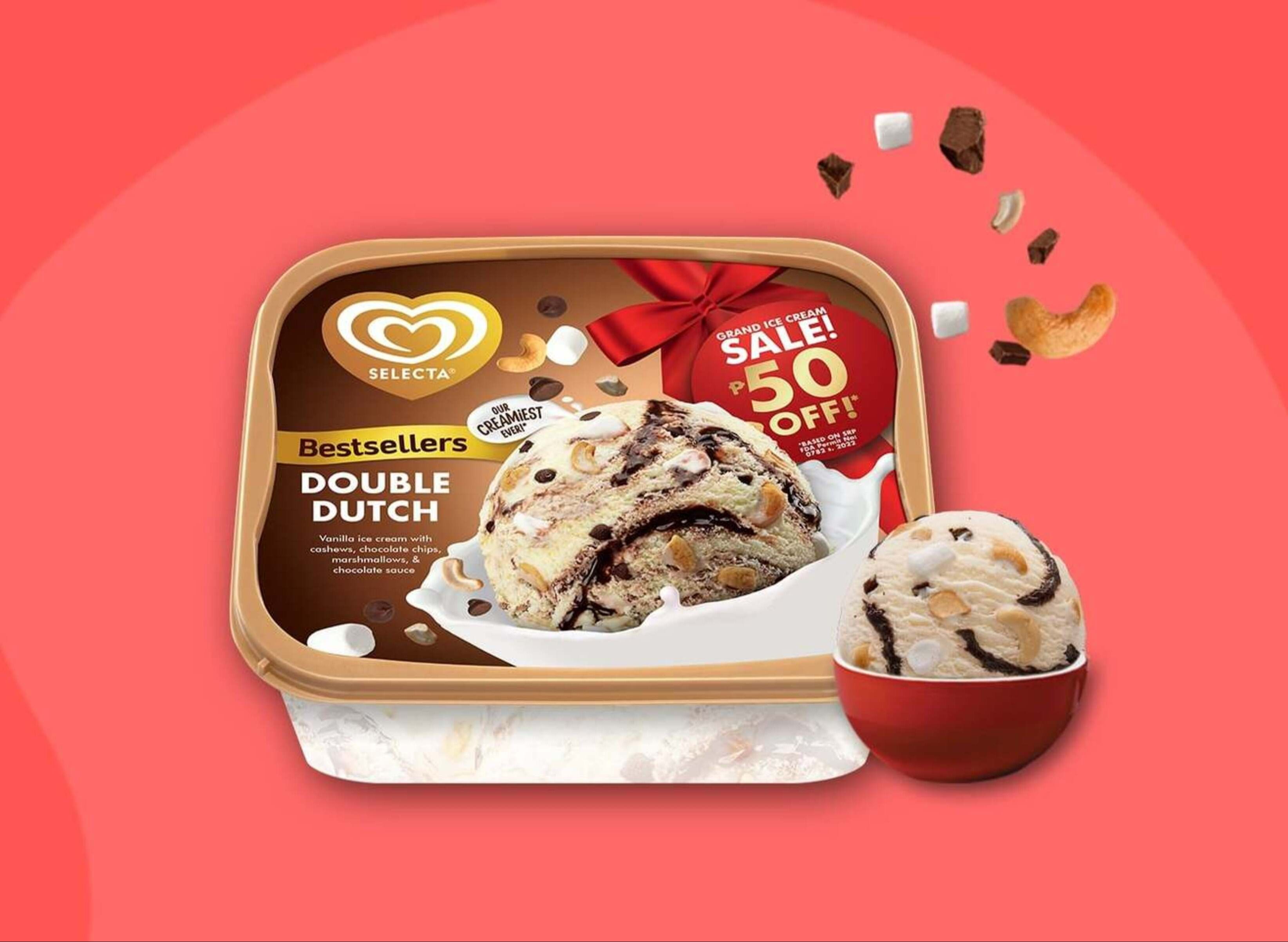 Selecta Double Dutch Ice Cream 1.3L