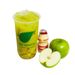 Green Apple with Yakult