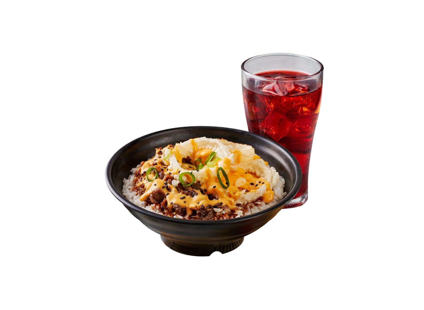 Cheesy Beef Donburi