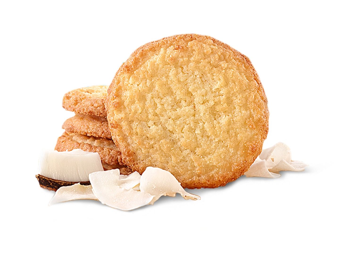 Coconut Thin Cookies X8